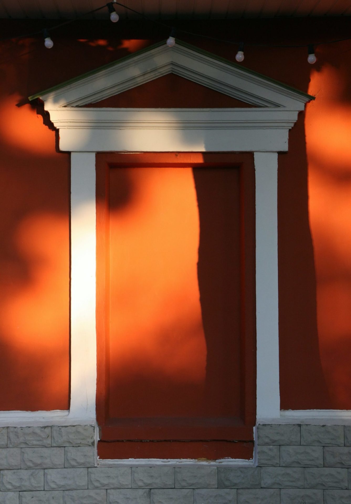 peinture orange